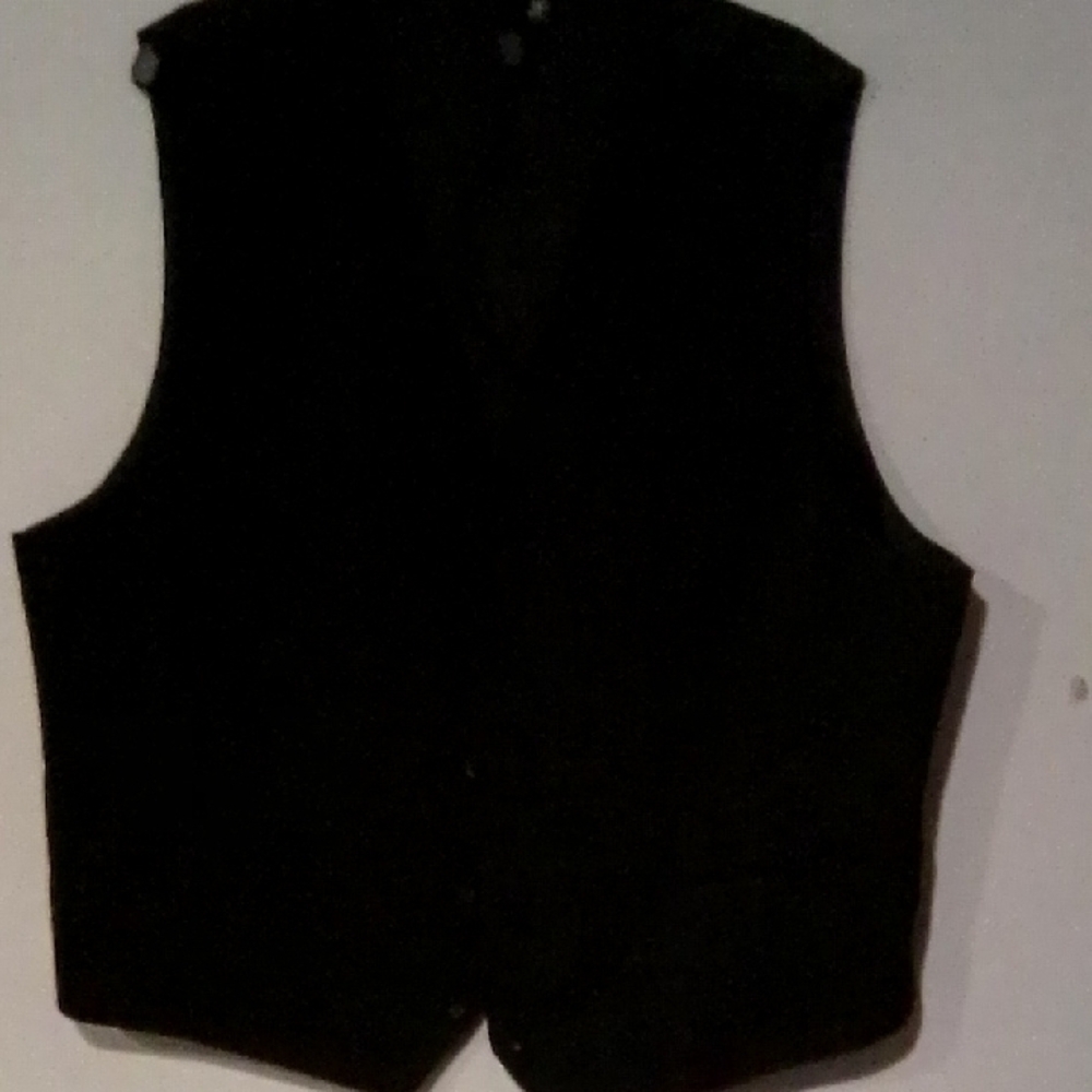 Classic Black Vest
